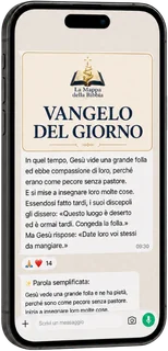 Vangelo del Giorno su WhatsApp