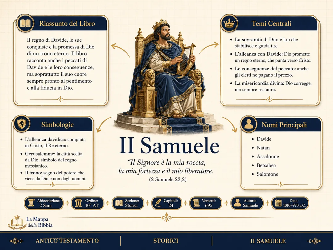 La Mappa della Bibbia - II Samuele
