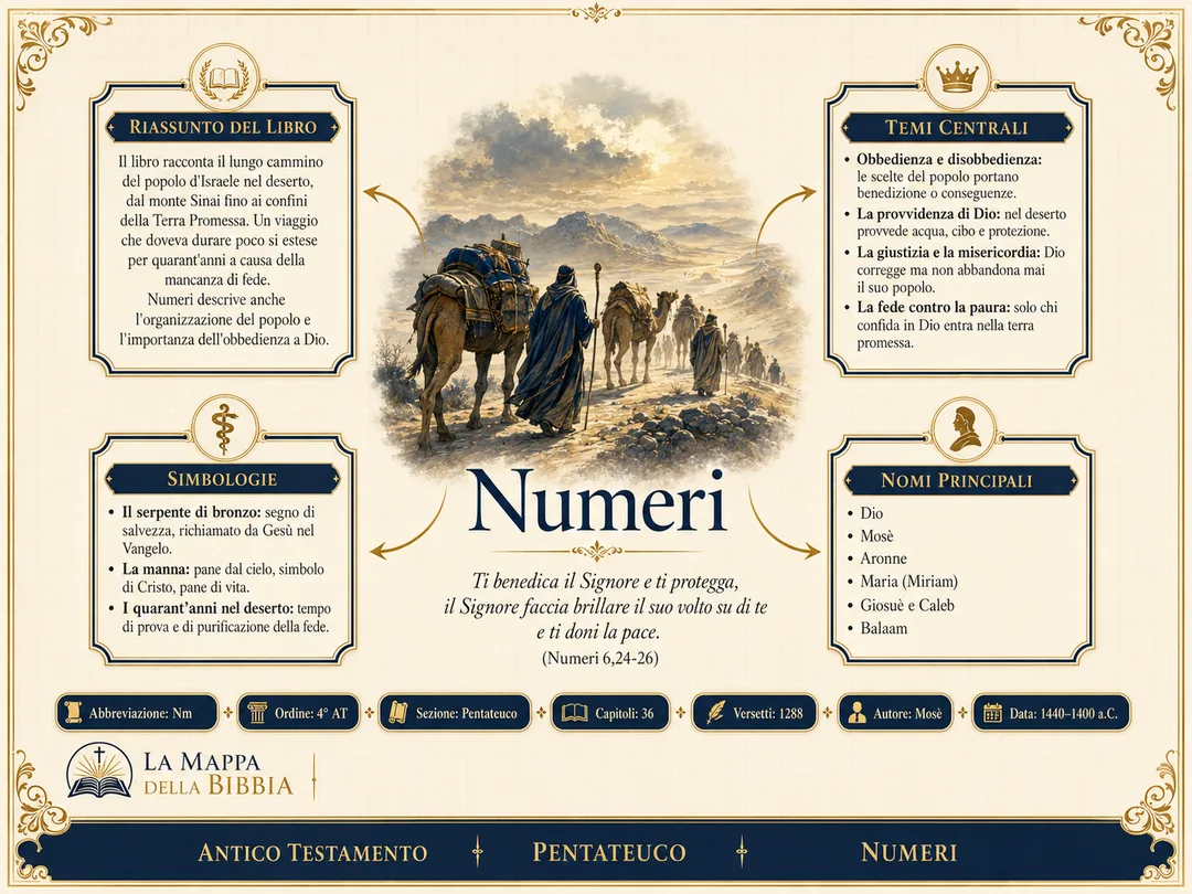 La Mappa della Bibbia - Numeri